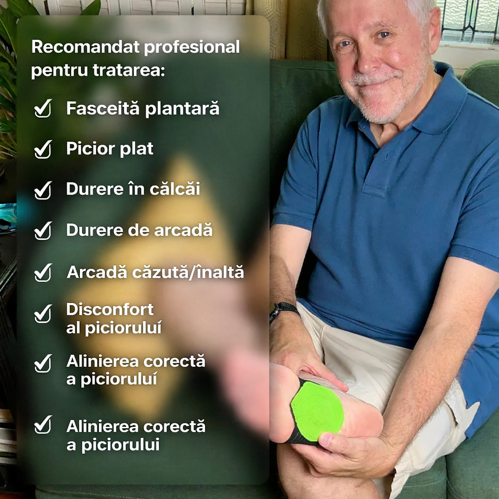 Suporti fasceită plantară - CalcaiFix™ (SET x 2)